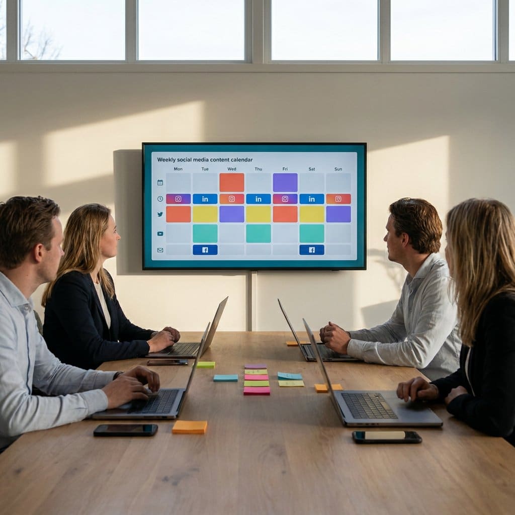 Contentkalender social media